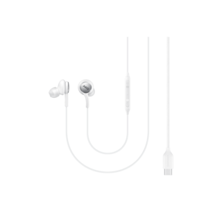 Samsung AKG In-Ear Oordopjes (USB-C Connector), EO-IC100BWEGEU, 1M, Wit, Blisterverpakking, 8806090270062;EO-IC100BWEGEU