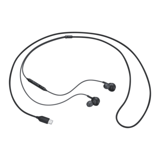 Samsung AKG In-Ear Earbuds (USB-C Connector), EO-IC100BBEGEU, 1M, Black, Blister Packaging, 8806090270123;EO-IC100BBEGEU