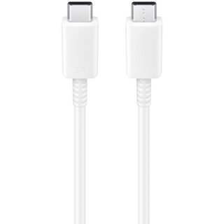 Samsung USB-C naar USB-C Kabel, EP-DN970BWE, 1M, 3A, Wit, GH39-02033A