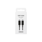 Samsung USB-C naar USB-C Kabel, EP-DX510JBEGEU, 1,8M, 5A, Zwart, Blisterverpakking, 8806094257540;EP-DX510JBEGEU