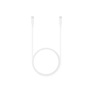 Samsung USB-C to USB-C Cable, EP-DX510JWEGEU, 1,8M, 5A, White, Blister Packaging, 8806094257533;EP-DX510JWEGEU