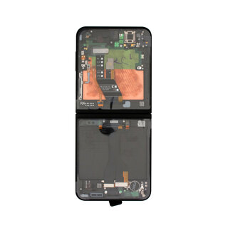 Samsung Galaxy Z Flip7 FE (F761B) Inner Display (MAIN LCD) Incl. Frame, Black, GH82-37734A