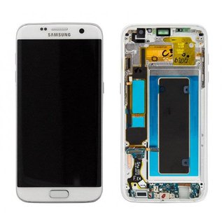 Samsung Galaxy S7 Edge (G935F) Display, White, GH97-18533D