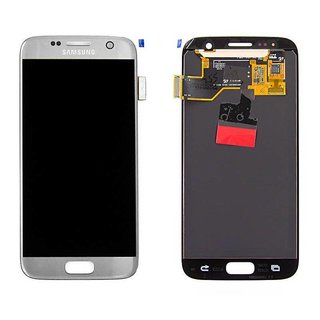 Samsung G930F Galaxy S7 LCD Display Modul, Silber, GH97-18523B;GH97-18761B