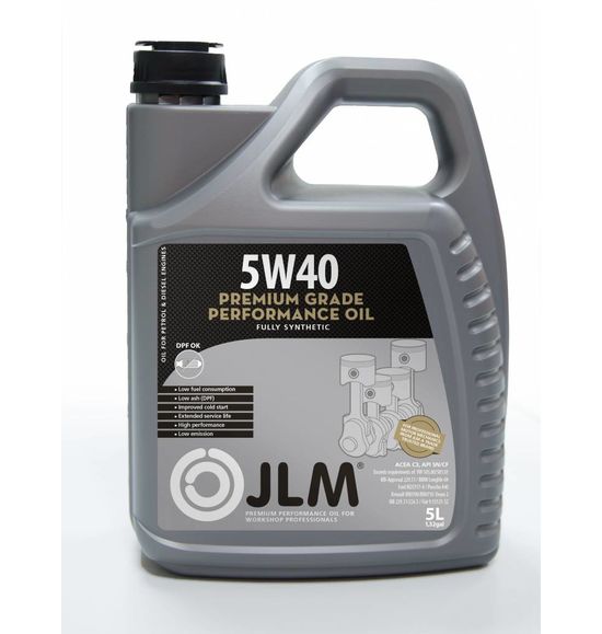 JLM Lubricants Synthetisches Motoröl 5W40 - 5 Liter