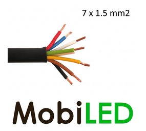 Aansluitkabel 7 aderig 7x 1,5 mm² Aansluitkabel 7 aderig 7x 1,5 mm²