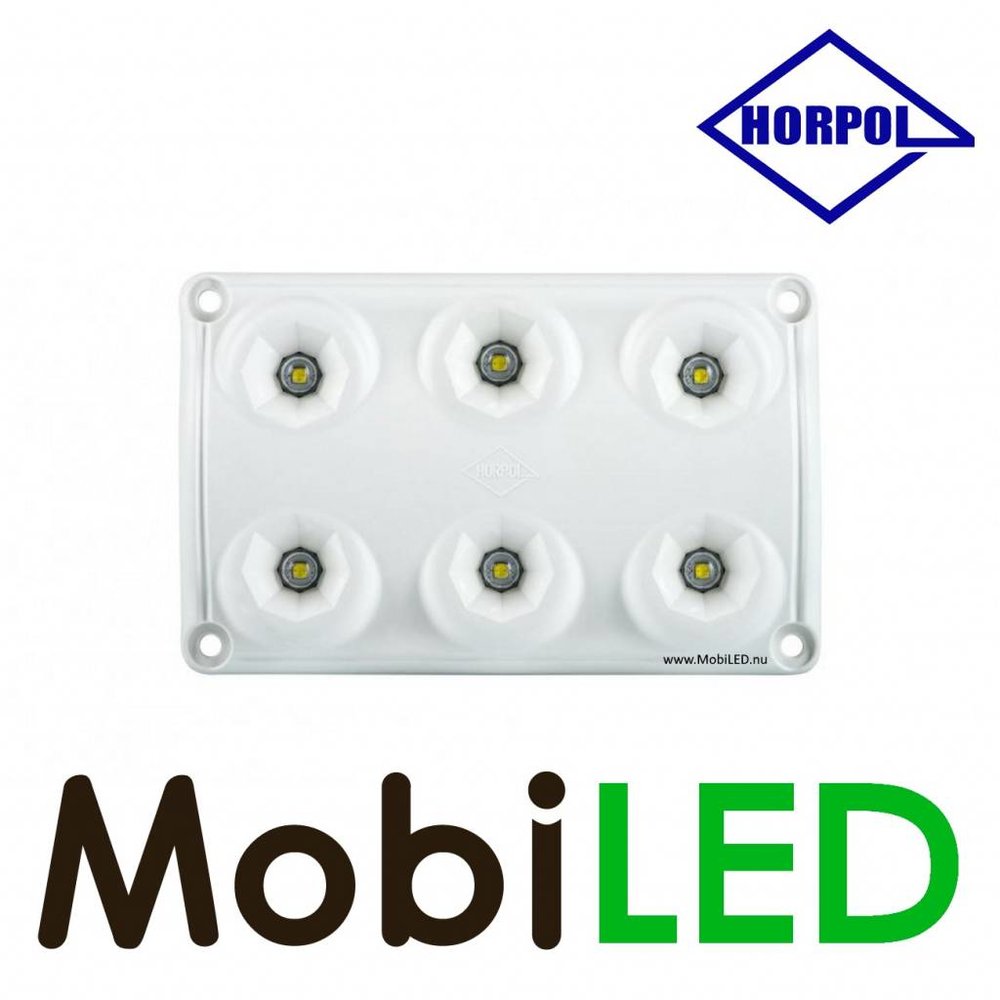 HORPOL Interior lighting without switch 12-24 volts white