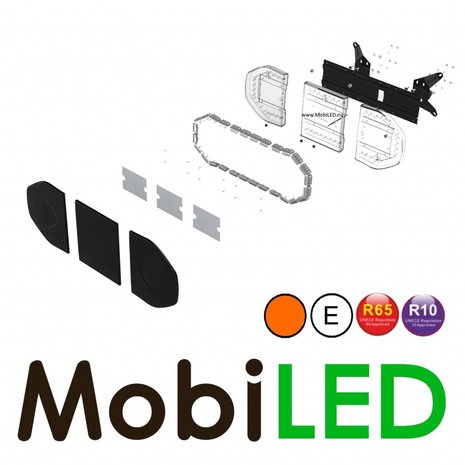 Flitsbalk 960 mm 64 watt ECE R10-R65 Amber