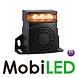 Achteruitrij-alarm met led 10-80 VDC 92-107dB Achteruitrij-alarm met led 10-80 VDC 92-107dB