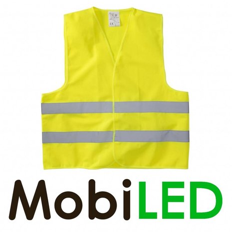 Gilet réfléchissant jaune adulte Gilet réfléchissant jaune adulte