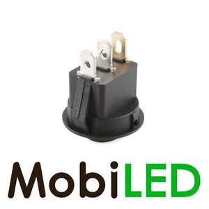 Interrupteur à bascule LED 20 A 12 V ambre