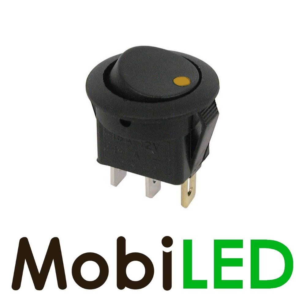 Toggle switch led 20 amps 12 volts amber