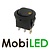 Interrupteur à bascule LED 20 A 12 V ambre