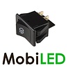 Wipschakelaar led geel 35 ampère 12 volt