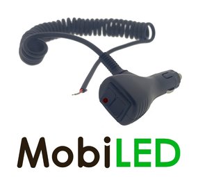 Cigarette lighter plug with switch and coil cord Cigarette lighter plug with switch and coil cord