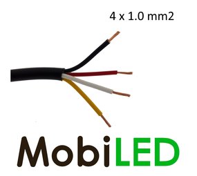 Aansluitkabel 4 aderig 4x 1 mm² Aansluitkabel 4 aderig 4x 1 mm²