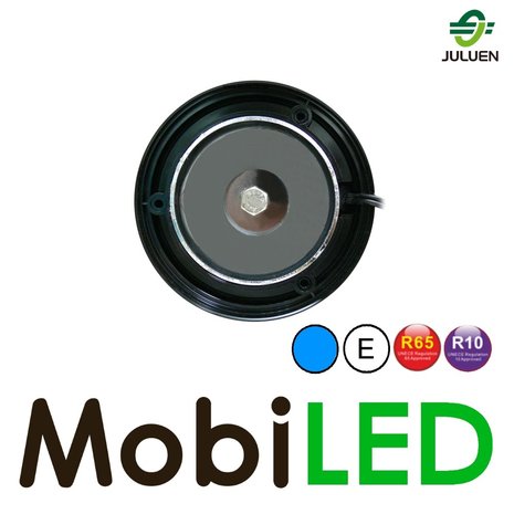 Juluen Juluen B16 Zwaailamp/flitslamp Blauw 1 patroon magneet 10-30 VDC R65 klasse 2 Juluen Juluen B16 Zwaailamp/flitslamp Blauw 1 patroon magneet 10-30 VDC R65 klasse 2