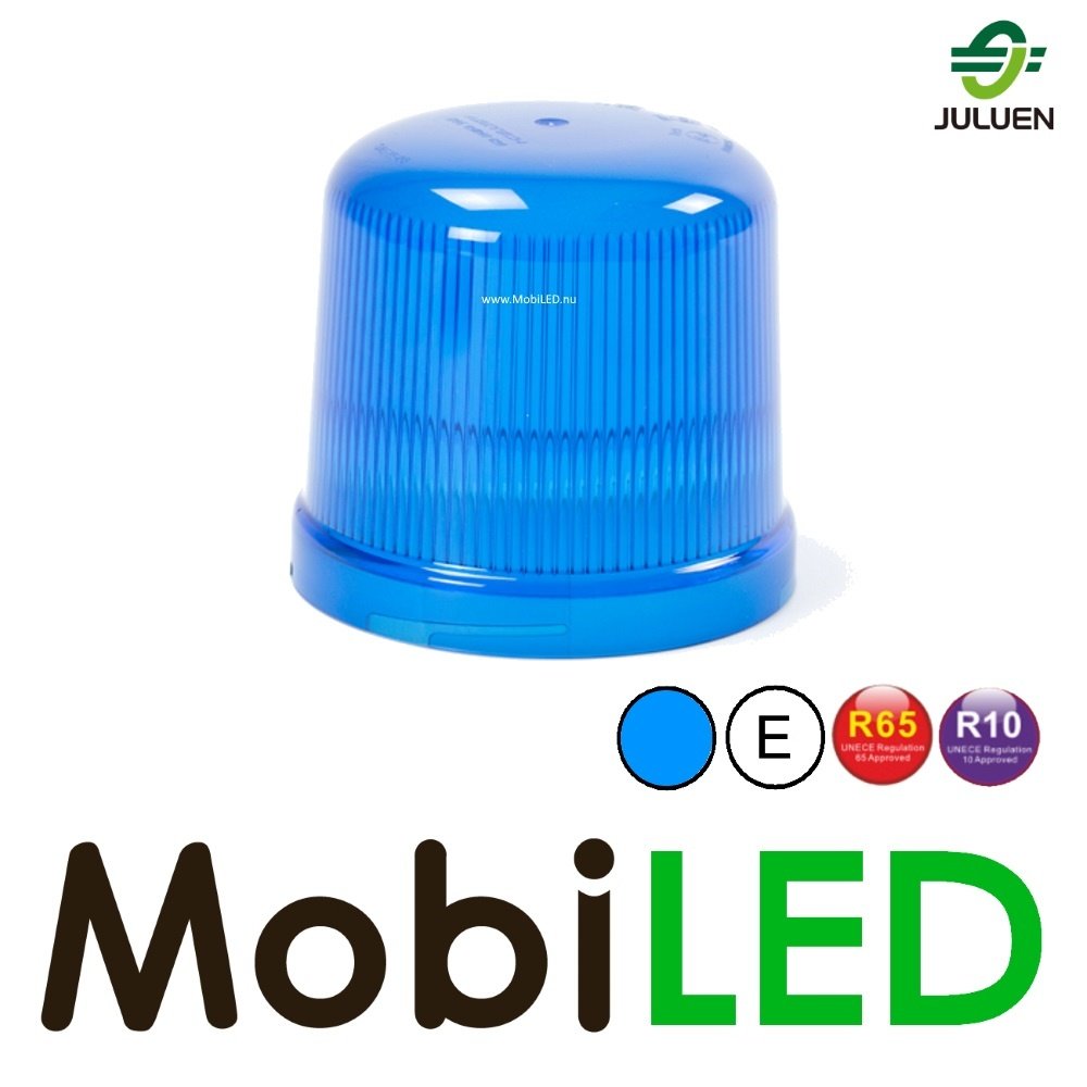 Juluen Juluen B14 Zwaailamp/flitslamp 14 patronen blauw vaste montage 10-30 VDC R65 Juluen Juluen B14 Zwaailamp/flitslamp 14 patronen blauw vaste montage 10-30 VDC R65