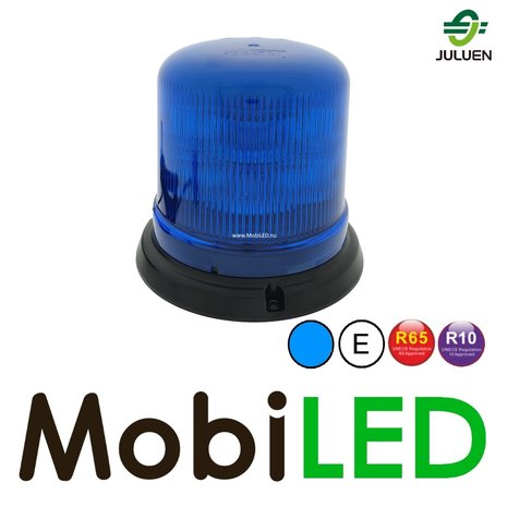 Juluen Juluen B14 Rotating beacon / flash lamp Blue 14 patterns magnet 10-30 VDC R65