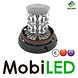 Juluen B14 Zwaailamp/flitslamp aAmber 14 patronen magneet 10-30 VDC R65 Juluen B14 Zwaailamp/flitslamp aAmber 14 patronen magneet 10-30 VDC R65