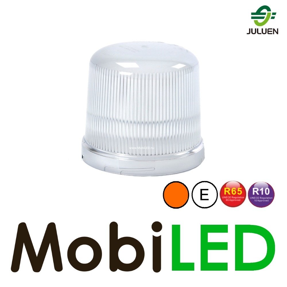 Juluen Juluen B14 Balise rotative/flampe flash 14 motifs ambre montage fixe 10-30 VCC R65