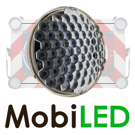 M-LED M-LED Set 4 Flitser 200mm  12-24 volt voor actieraam