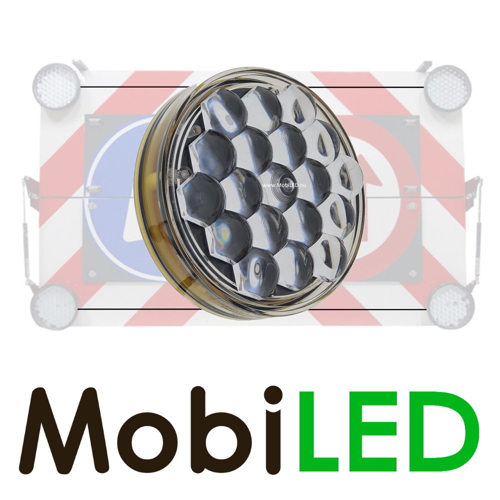 M-LED M-LED Flitser 100 mm 12-24 volt geprogrammeerd voor actieraam