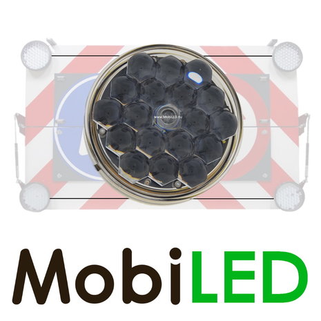 Flitser 100 mm 12-24 volt geprogrammeerd voor actieraam