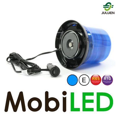 Juluen Juluen B14 Rotating beacon / flash lamp Blue 14 patterns magnet 10-30 VDC R65
