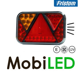 Fristom FT-270 12V Rear lights 4 functions + license plate Bayonet left Fristom FT-270 12V Rear lights 4 functions + license plate Bayonet left