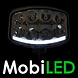TruckLED Projecteur à LED Supernova avec feu de position en bas TruckLED Projecteur à LED Supernova avec feu de position en bas