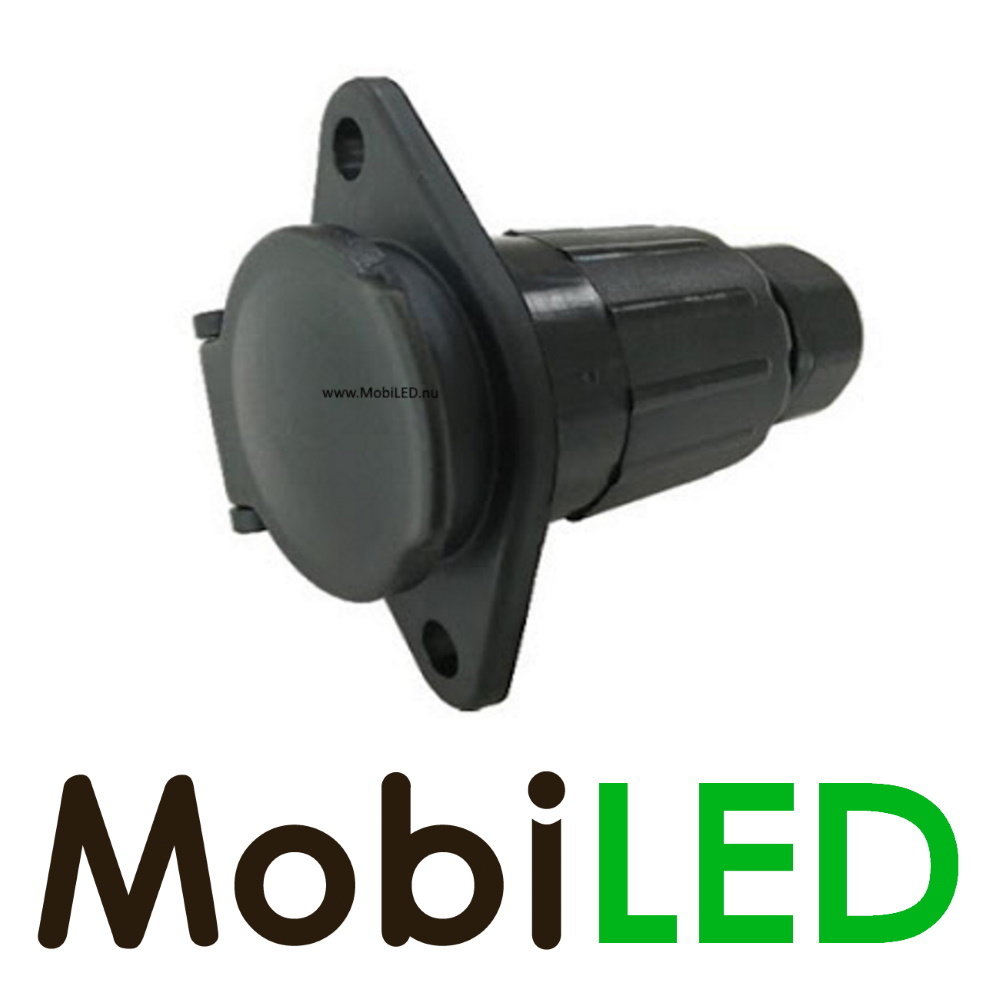 MobiLED | Plastic plug socket 24 volts type N 7 pin - MobiLED