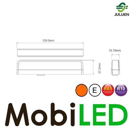 Juluen Edge-Saber ultra narrow flasher amber Juluen Edge-Saber ultra narrow flasher amber