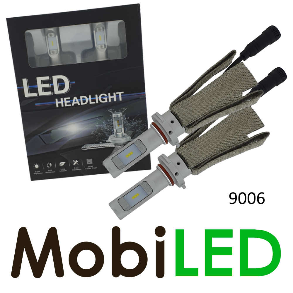 9006 led koplampen set Compact Fit