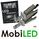 LED koplampen set compact fit H4 LED koplampen set compact fit H4