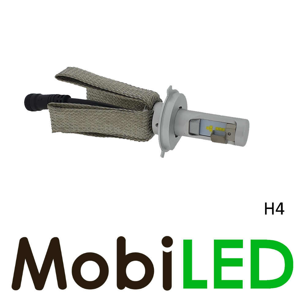 LED koplampen set compact fit H4 LED koplampen set compact fit H4