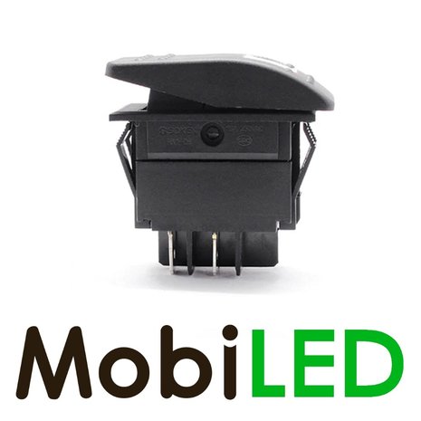 Interrupteur à bascule LED vert 12 volts Interrupteur à bascule LED vert 12 volts