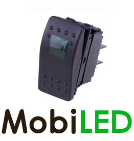 Interrupteur à bascule LED vert 12V