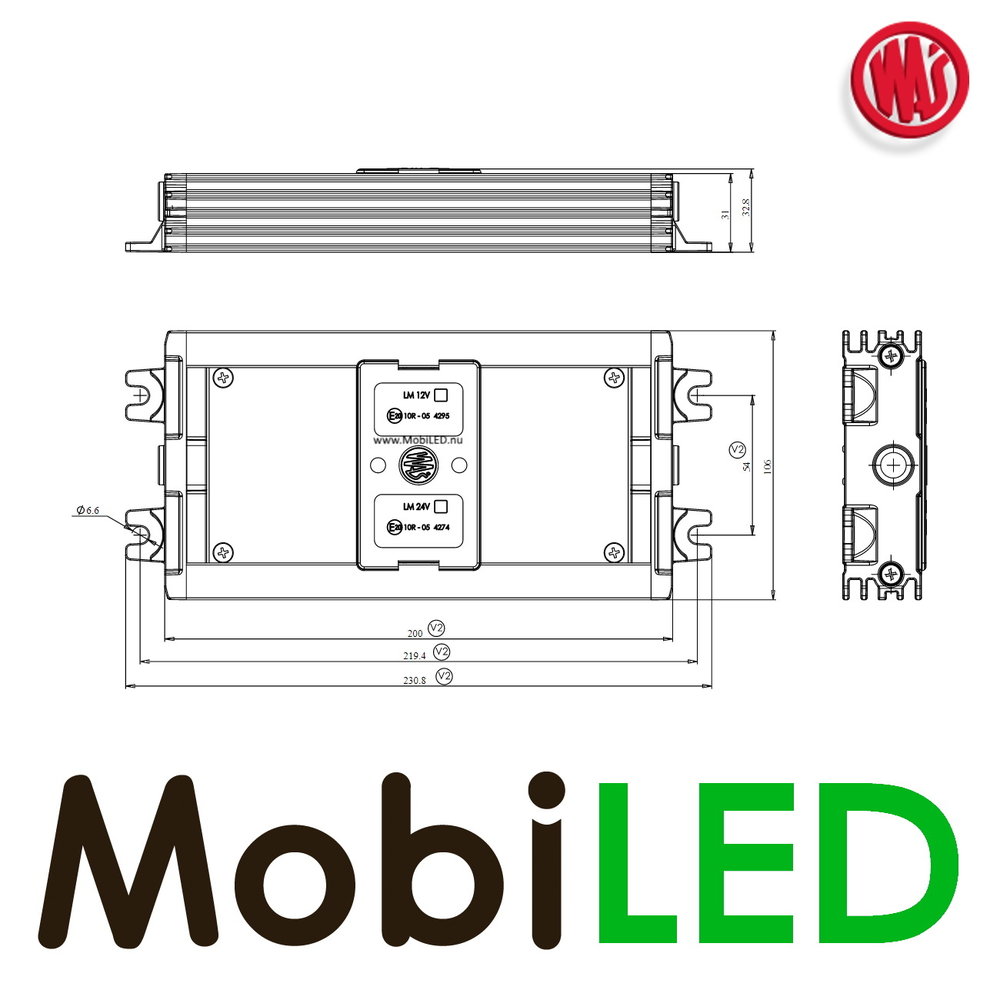 WAS WAS Module LED LM7 24 volts - 7 fonctions WAS WAS Module LED LM7 24 volts - 7 fonctions