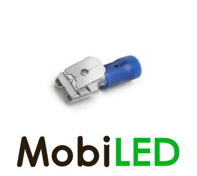 10x Semi insulated piggybacks 1.5-2.5 mm² (6.3x0.8 mm) blue 10x Semi insulated piggybacks 1.5-2.5 mm² (6.3x0.8 mm) blue