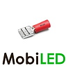 10x M-LED PVC Kabelschoen man half geïsoleerd 0,5-1,5mm² (6,3x0,8 mm) rood 10x M-LED PVC Kabelschoen man half geïsoleerd 0,5-1,5mm² (6,3x0,8 mm) rood