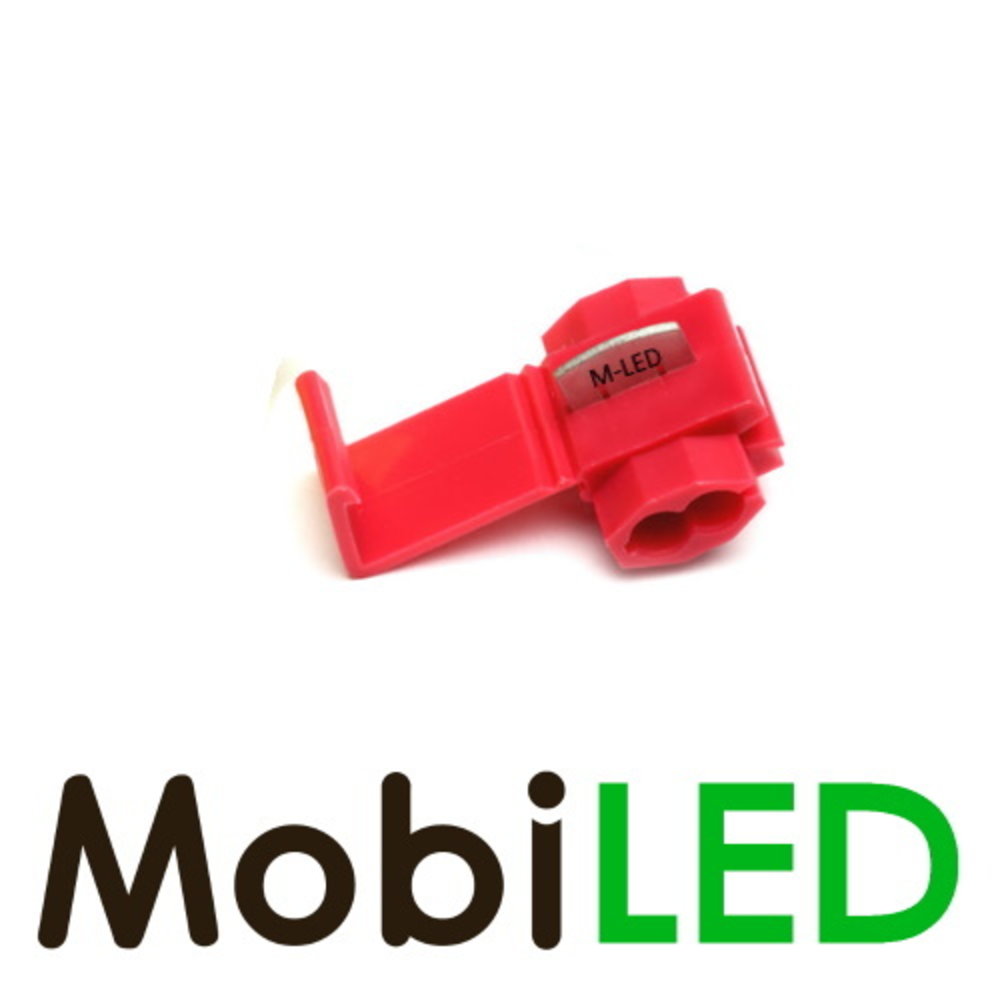 10x M-LED PVC Kabelverbinder splitter 0,5-1,0 mm² rood 10x M-LED PVC Kabelverbinder splitter 0,5-1,0 mm² rood