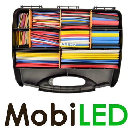 590 pcs , 2:1 ratio heatshrink, mixed colours/sizes 590 pcs , 2:1 ratio heatshrink, mixed colours/sizes