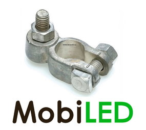 Battery pole clamp positive  with bolt Battery pole clamp positive  with bolt