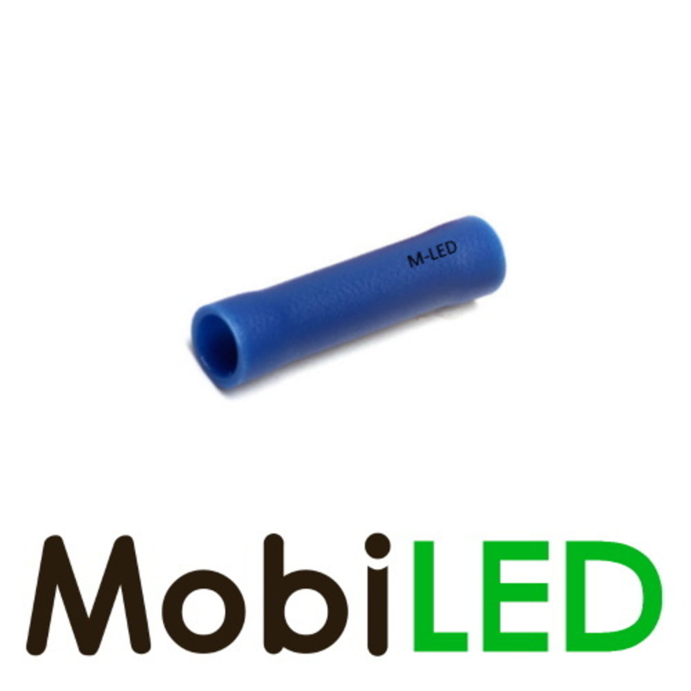 100x M-LED PVC Kabelschoen stootverbinder 1,5-2,5 mm² blauw 100x M-LED PVC Kabelschoen stootverbinder 1,5-2,5 mm² blauw