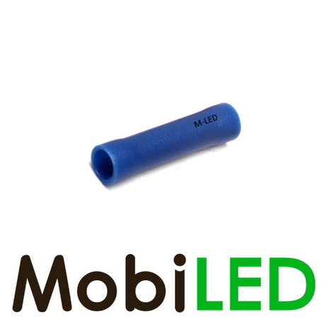 100x M-LED PVC PVC Cable lugs butt connector 1.5-2.5 mm² blue 100x M-LED PVC PVC Cable lugs butt connector 1.5-2.5 mm² blue