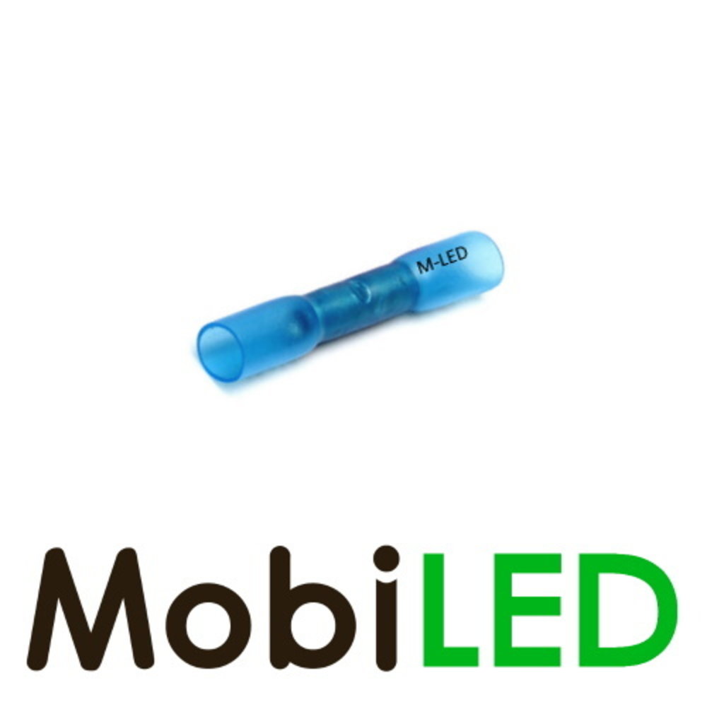 100x M-LED PVC Connecteur de câble 1,5-2,5 mm² bleu