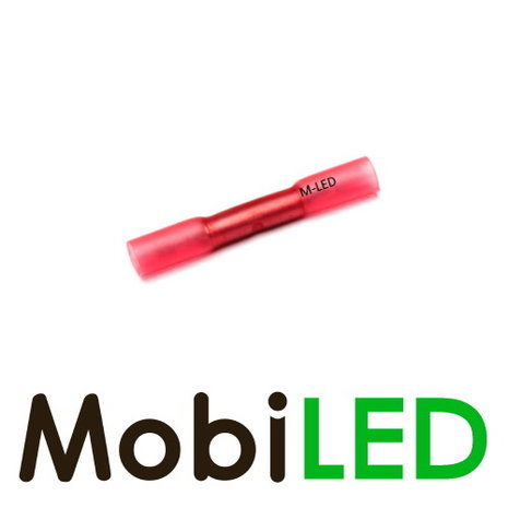 100x M-LED PVC Cable connector 0.5-1.5 mm² red