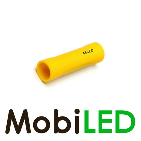100x M-LED PVC Kabelschoen stootverbinder 4-6 mm² geel 100x M-LED PVC Kabelschoen stootverbinder 4-6 mm² geel