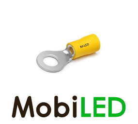 100x Ring half geïsoleerd 4-6mm² (10,5mm) geel 100x Ring half geïsoleerd 4-6mm² (10,5mm) geel